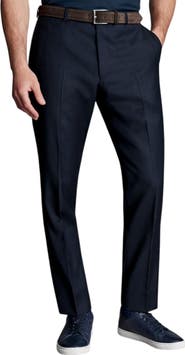 Charles Tyrwhitt Slim Fit Natural Stretch Twill Suit Pants