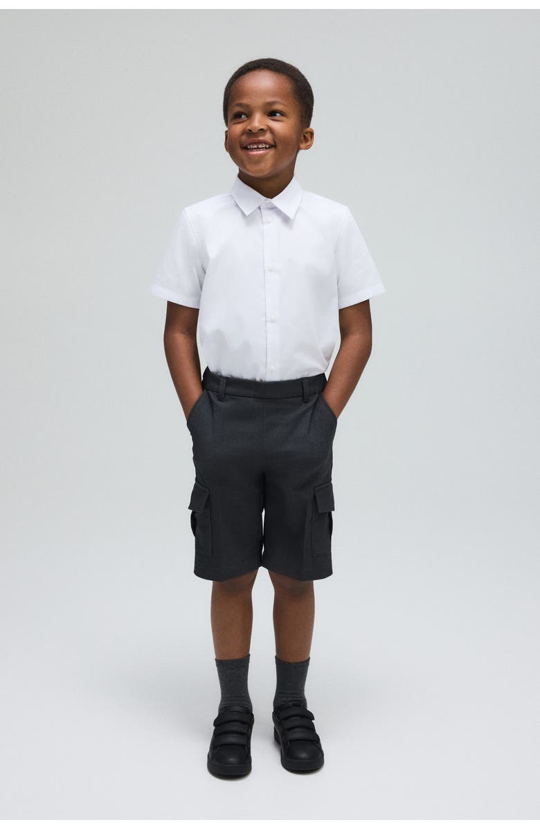 H&M 2-pack Easy-iron School Shirts, Alternate, color, White