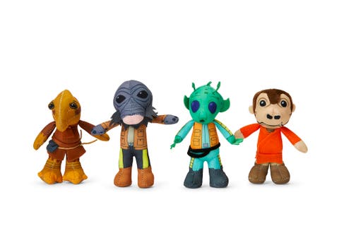 Star Wars Exclusive Mini Plushies - Mos Eisley's Cantina Villains - 4 Pack
