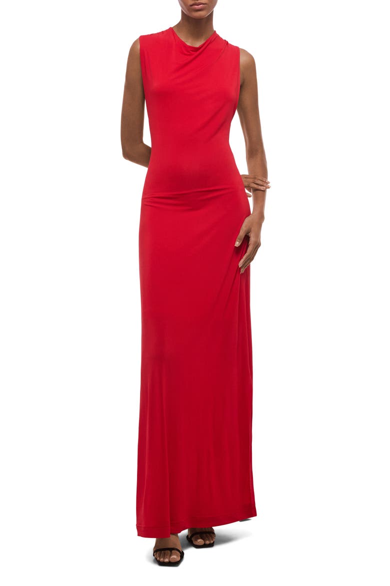Sleeveless Maxi Dress, Alternate, color, ADRENALINE RUSH