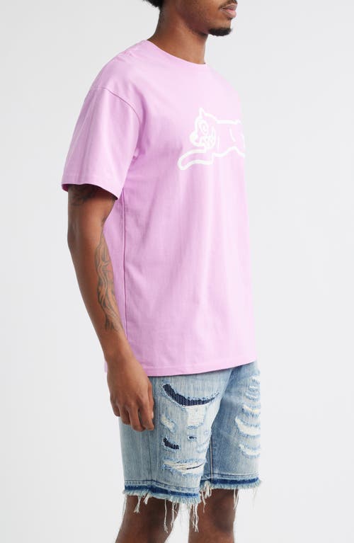 Icecream Checker Graphic T-shirt In Pink