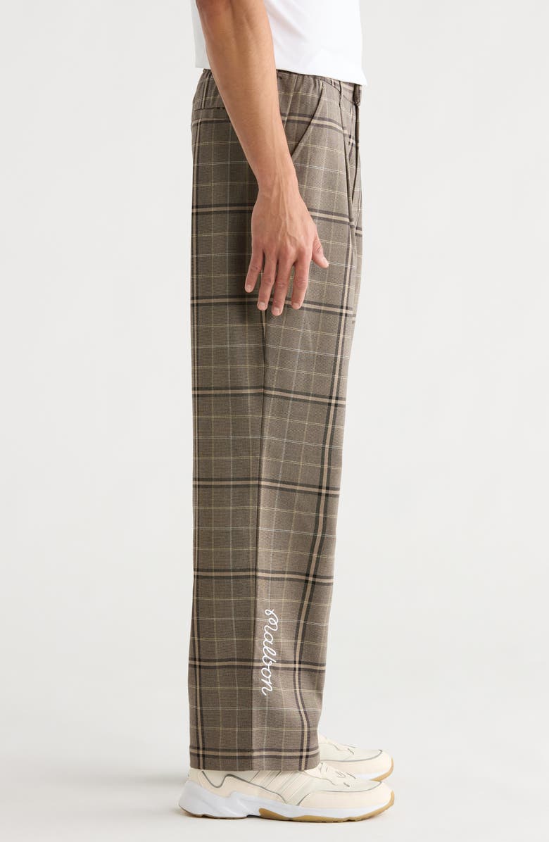 Malbon Golf Emmett Pleated Straight Leg Pants, Alternate, color, Multi