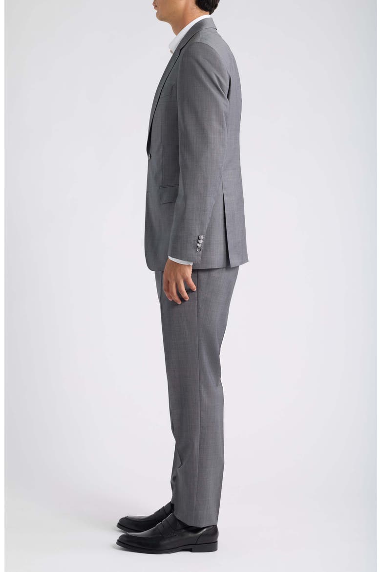 Huge Three-Piece Virgin Wool Suit, Alternate, color, OPEN GREY