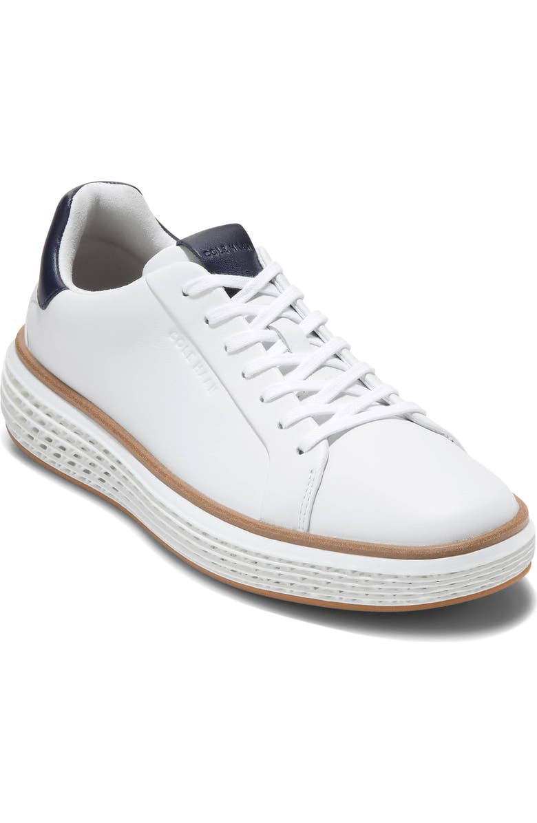 Cole Haan GrandPro Court SkyWeave Sneaker, Main, color, Optic White / Ch Midnight Moon