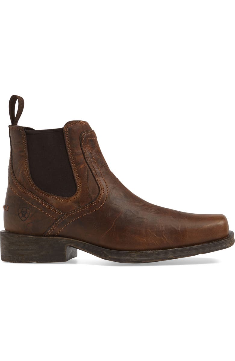 Ariat Midtown Rambler Mid Chelsea Boot, Alternate, color, Brown