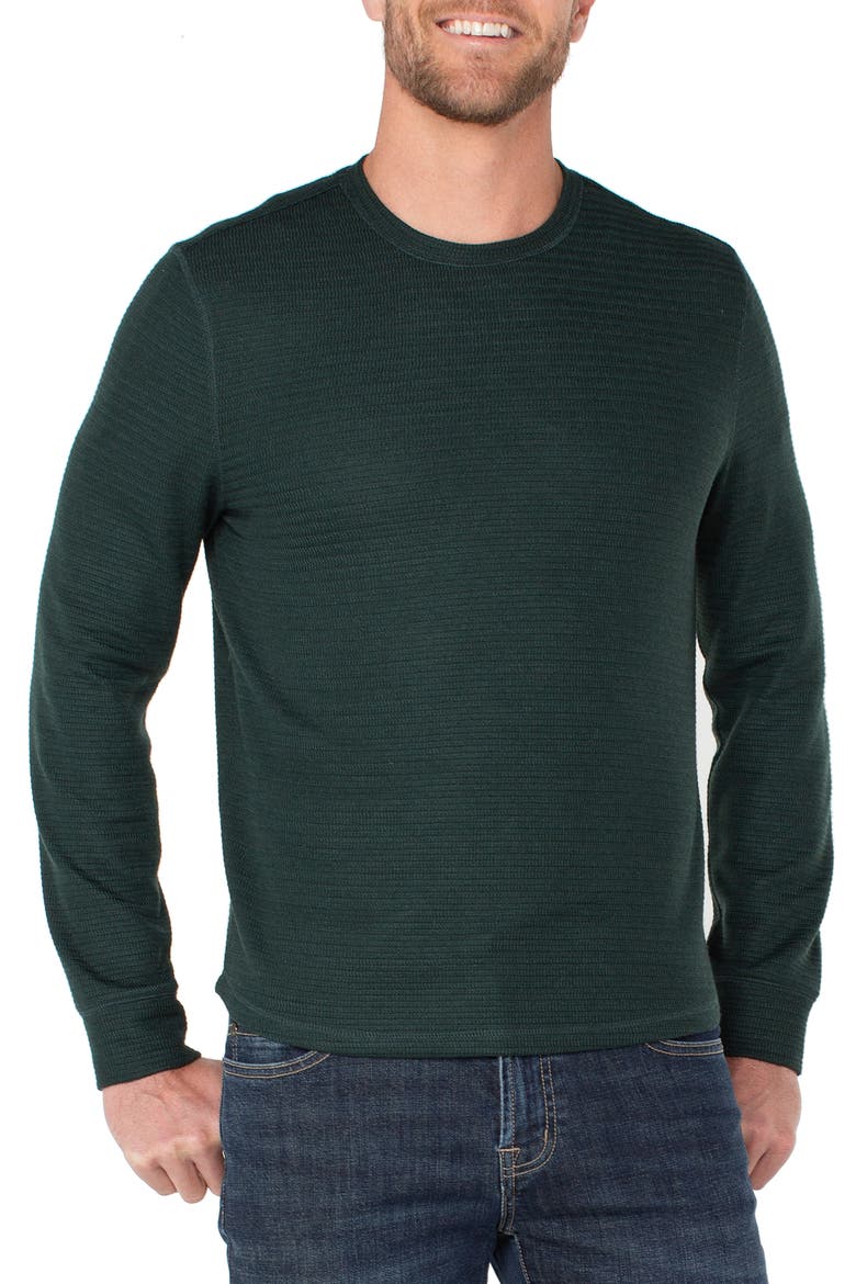 Crewneck Sweater, Main, color, SPRUCE