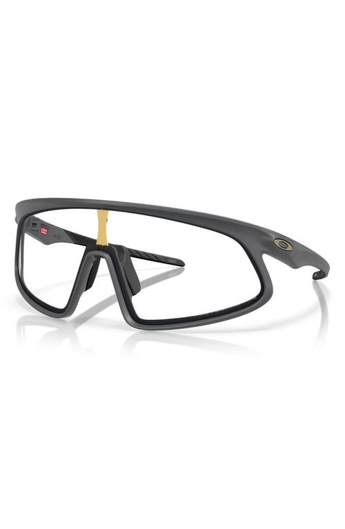 Oakley Rslv 149mm Prizm™ Polarized Shield Sunglasses In Grey Jeans