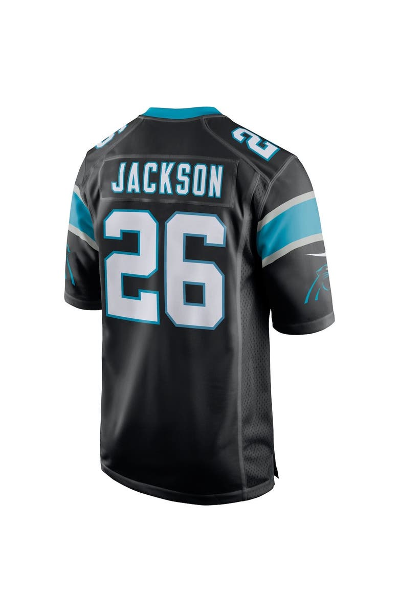 Nike Men's Nike Donte Jackson Black Carolina Panthers Game Jersey, Alternate, color,