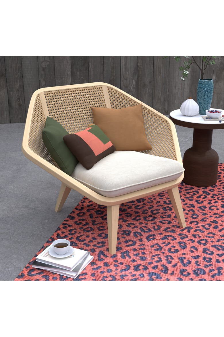 Leopard Rug, Alternate, color, Brown - 6'x9'