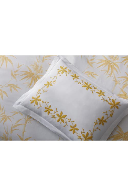 Matouk Callista 500 Thread Count Egyptian Cotton Percale Duvet Cover