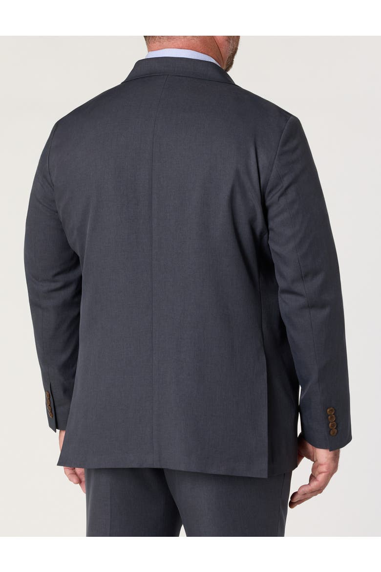 Big & Tall Smart WashÂ® Twill Suit Jacket, Alternate, color, INK