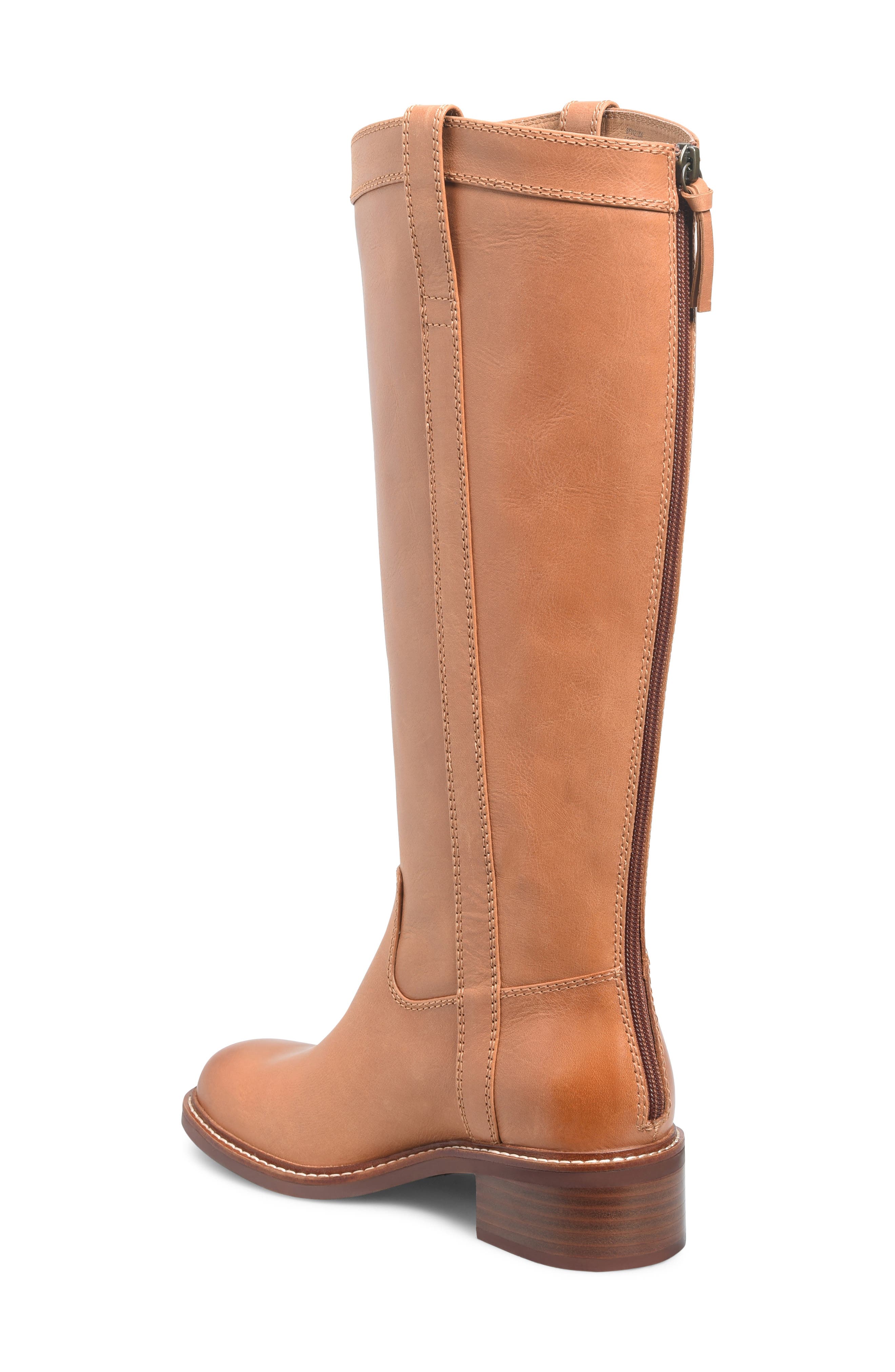 Taryn Waterproof Knee High Boot, Alternate, color, LUGGAGE