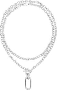 Petit Moments Set of 2 Carabiner Pendant Necklaces