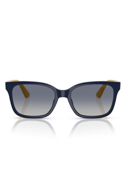 49mm Rectangular Sunglasses