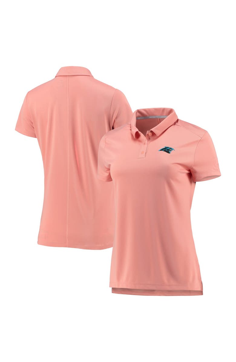 Nike Women's Nike Pink Carolina Panthers Performance Golf Polo, Alternate, color,