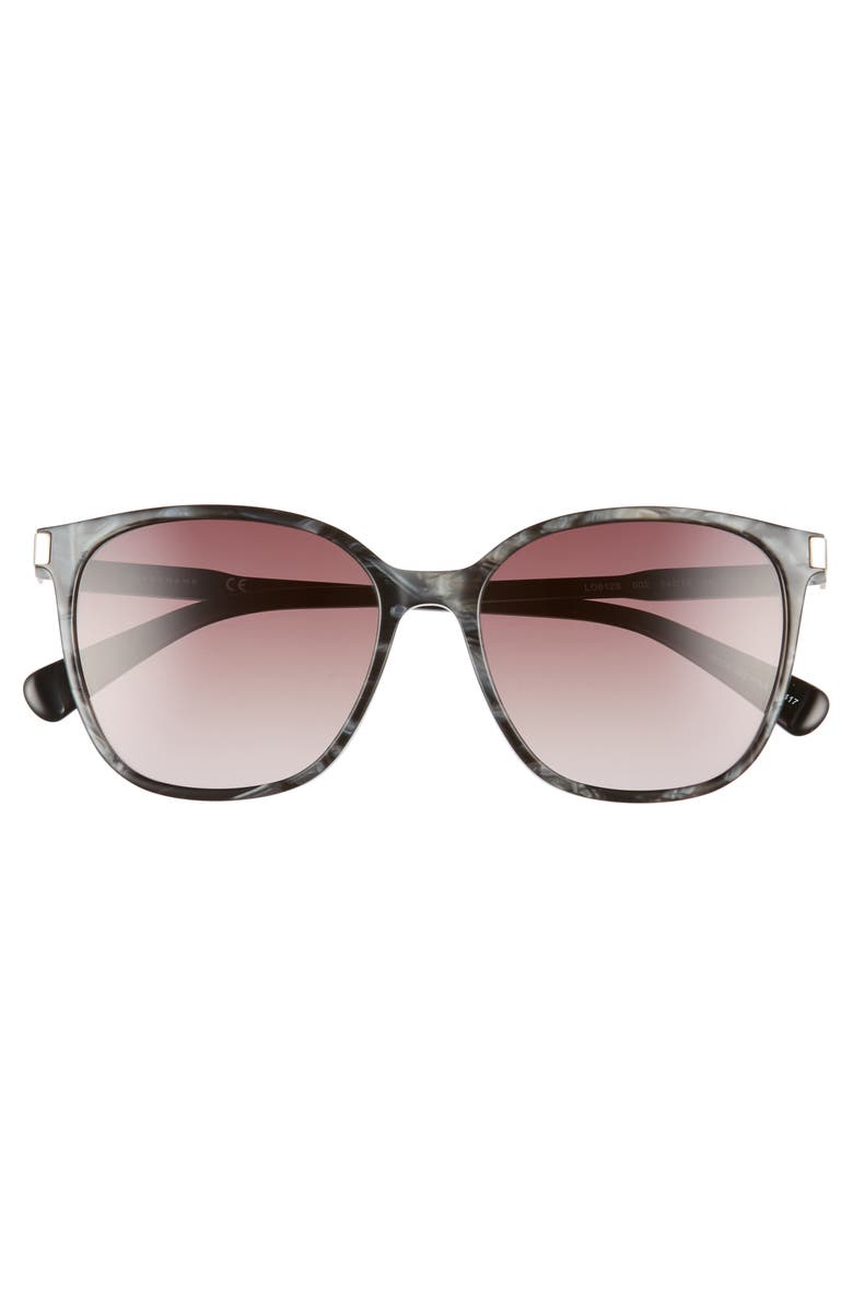 Longchamp 54mm Square Sunglasses, Alternate, color,
