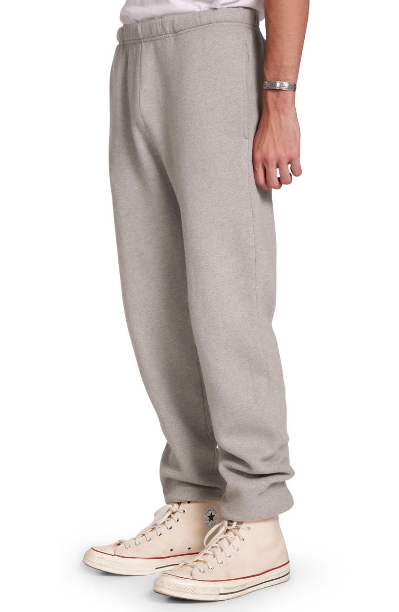 Les Tien Heavyweight Classic Sweatpant, Alternate, color, Heather Grey