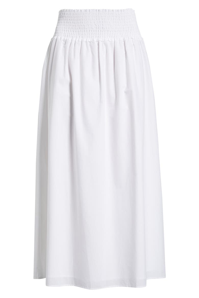 The Delphine Nap® Midi Skirt, Alternate, color, WHITE