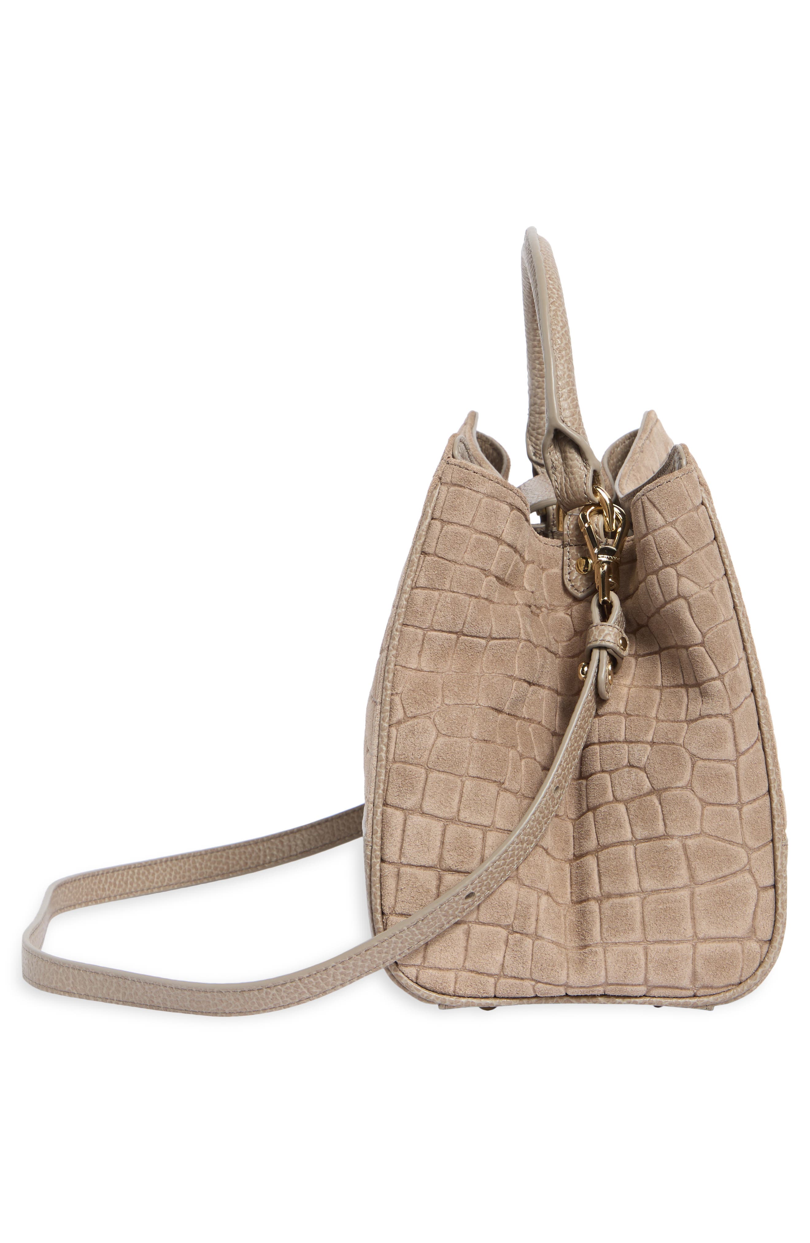 Soleil Top Handle Bag, Alternate, color, WARM GRAY BEDROCK