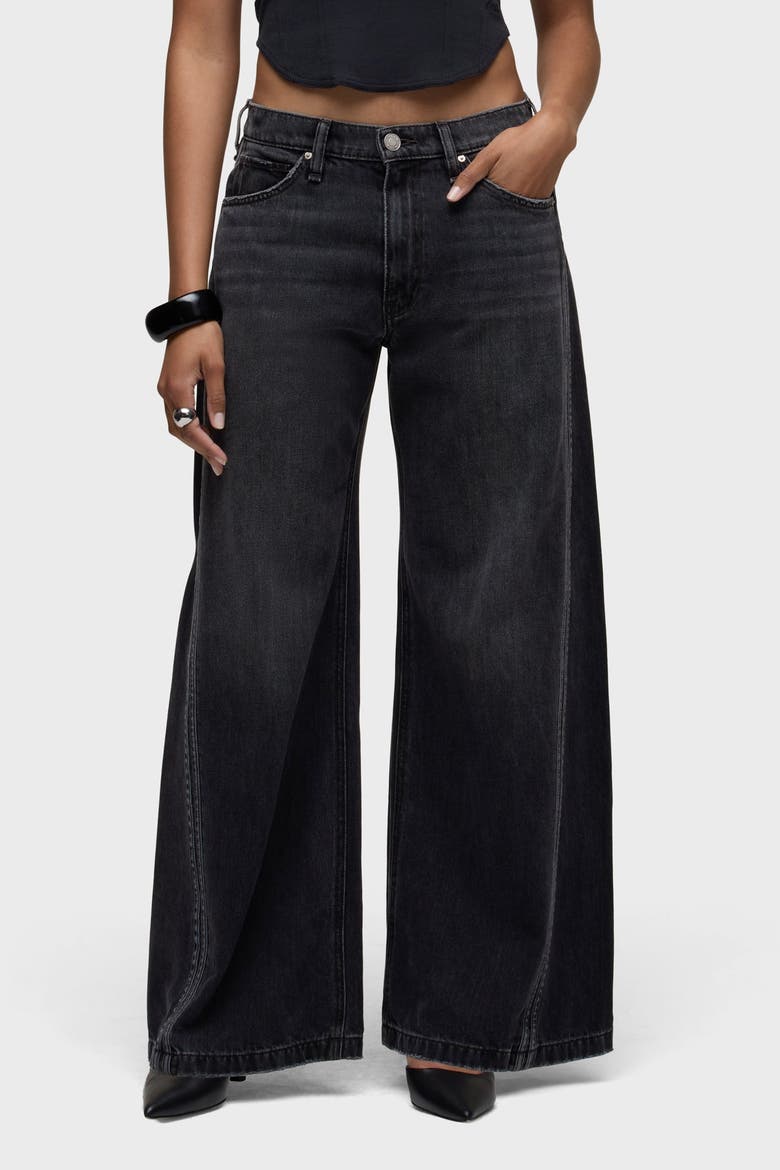 Jodie Loose Fit Track Wide Leg, Alternate, color, BLACK TRACK