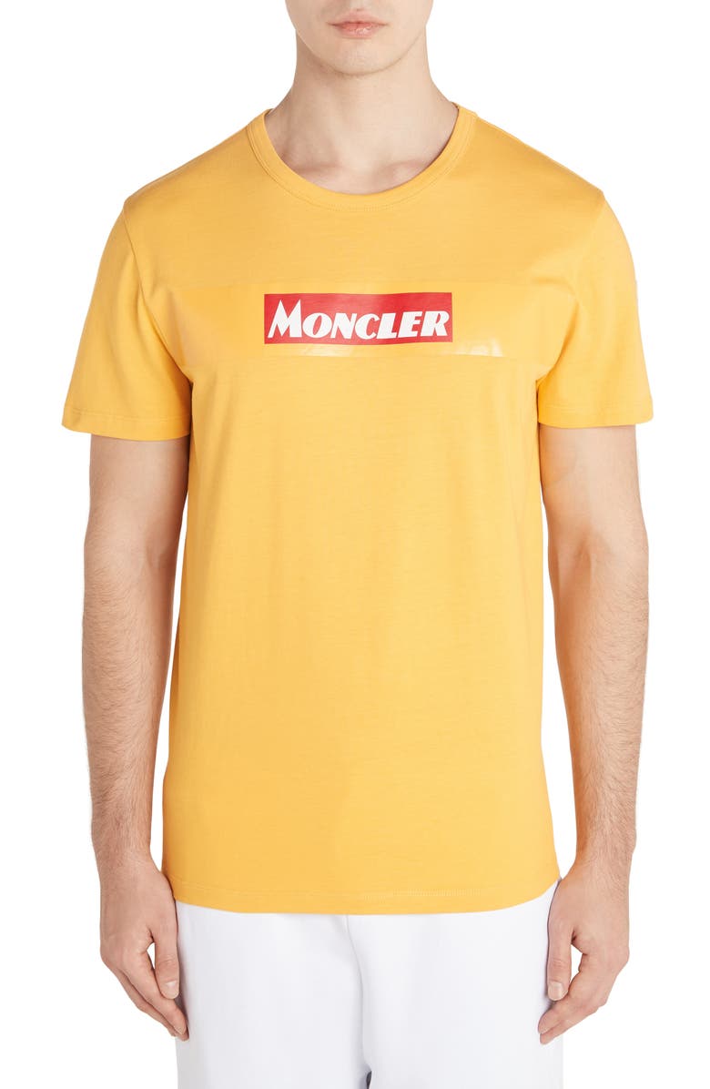 Moncler Box Logo T-Shirt, Main, color, 