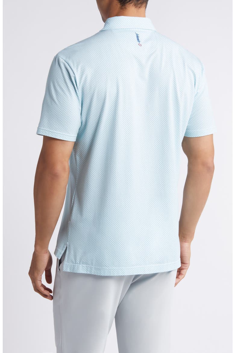 Linxter Microdot Cotton & Lyocell Blend Golf Polo, Alternate, color, GREEN GRASS