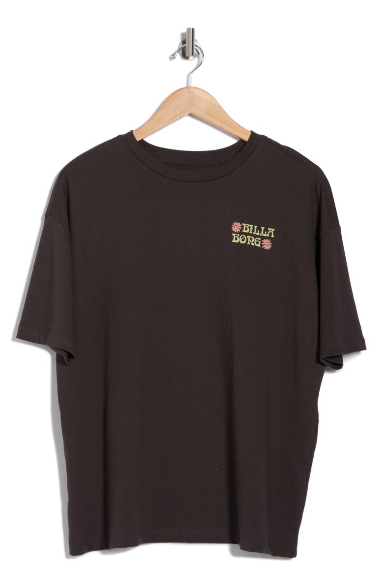 Billabong Out Until Dawn Graphic T-Shirt, Alternate, color, Black Sands