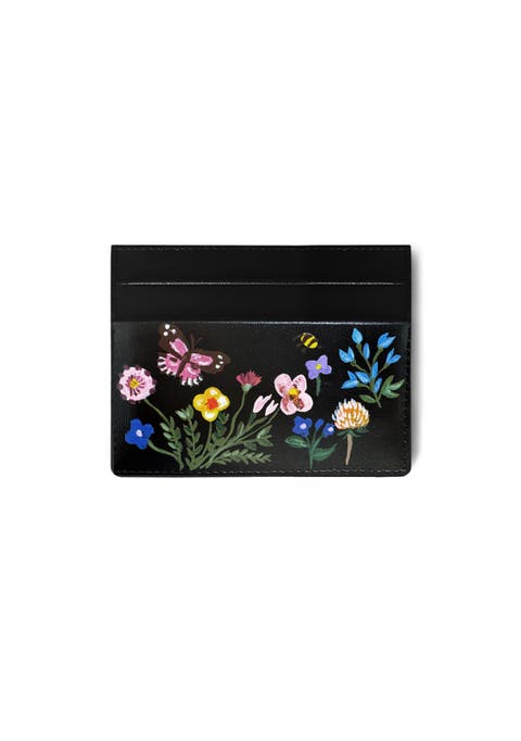 Pressed Flowers Cardholder