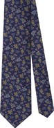 Robert Talbott Robert Flowers Ribbed Silk Best of Class Necktie