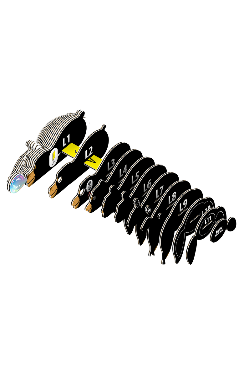 Eugy Puzzles Black Bear 3D Puzzle, Alternate, color, NO COLOR