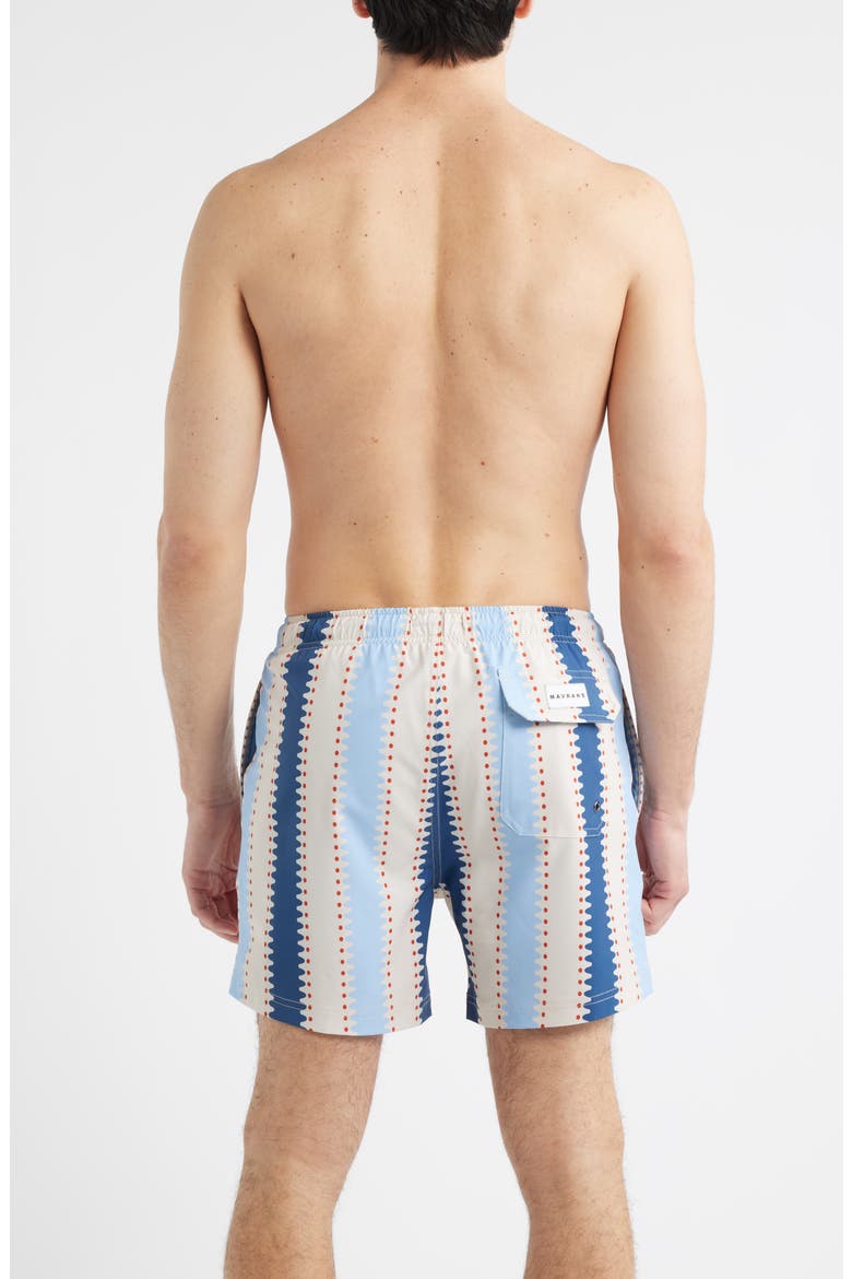 Strike A Match Swim Trunks, Alternate, color, BLUE