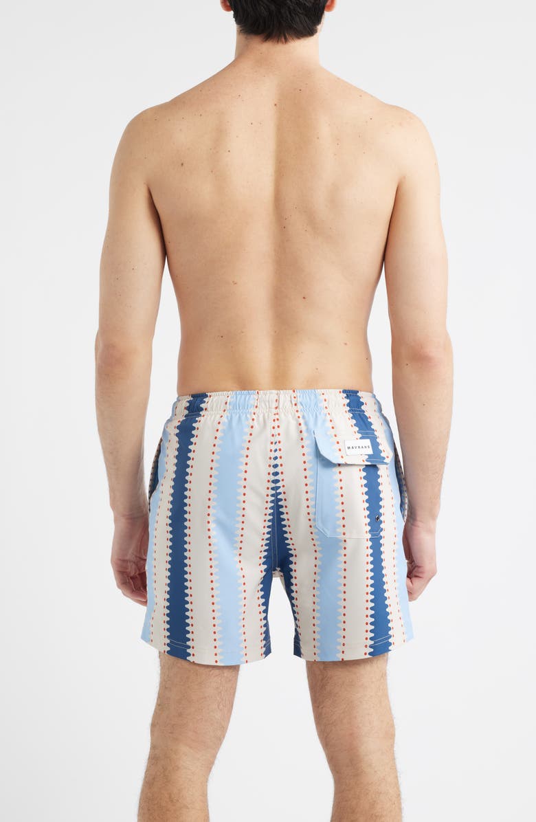 MAVRANS Strike A Match Swim Trunks, Alternate, color, Blue