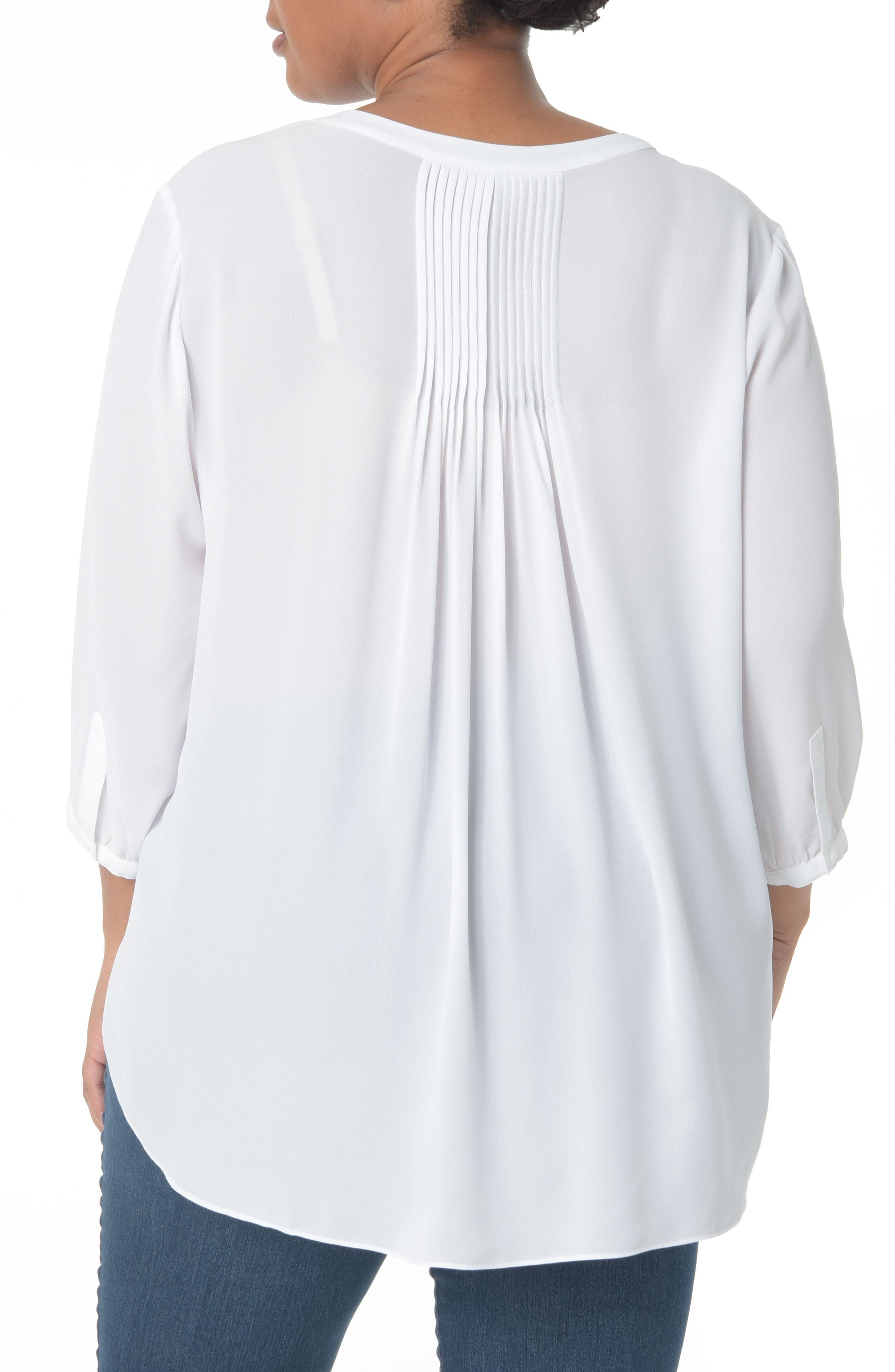 Semisheer Pintuck Blouse - image 4