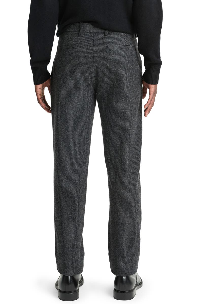 Vince Pinstripe Wool Blend Pants, Alternate, color,