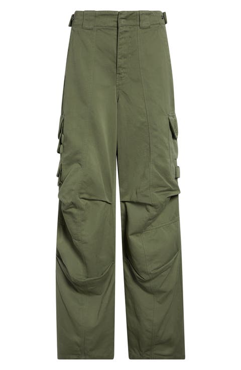 Cotton & Linen Cargo Pants