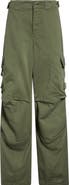 Balmain Cotton & Linen Cargo Pants
