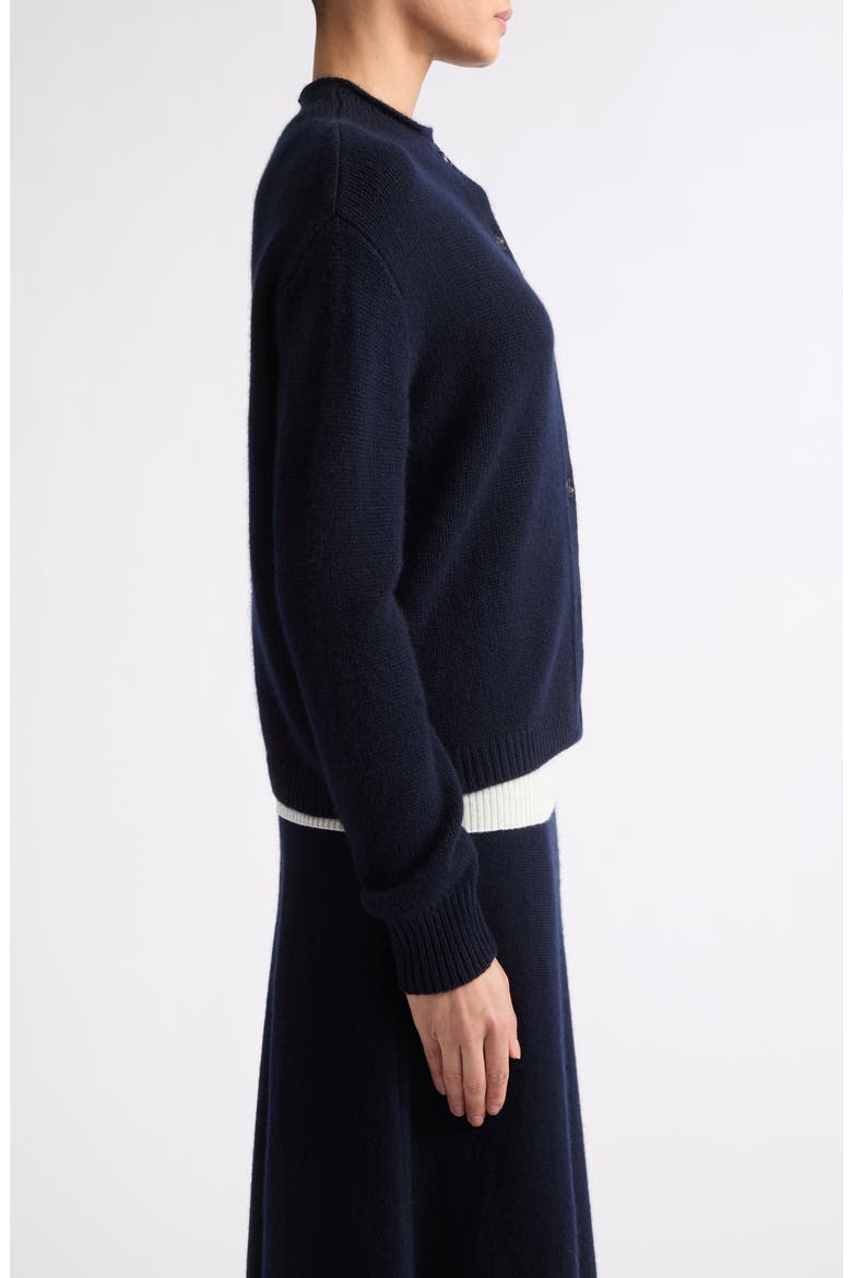 Zirelle Cashmere Cardigan, Alternate, color, NAVY