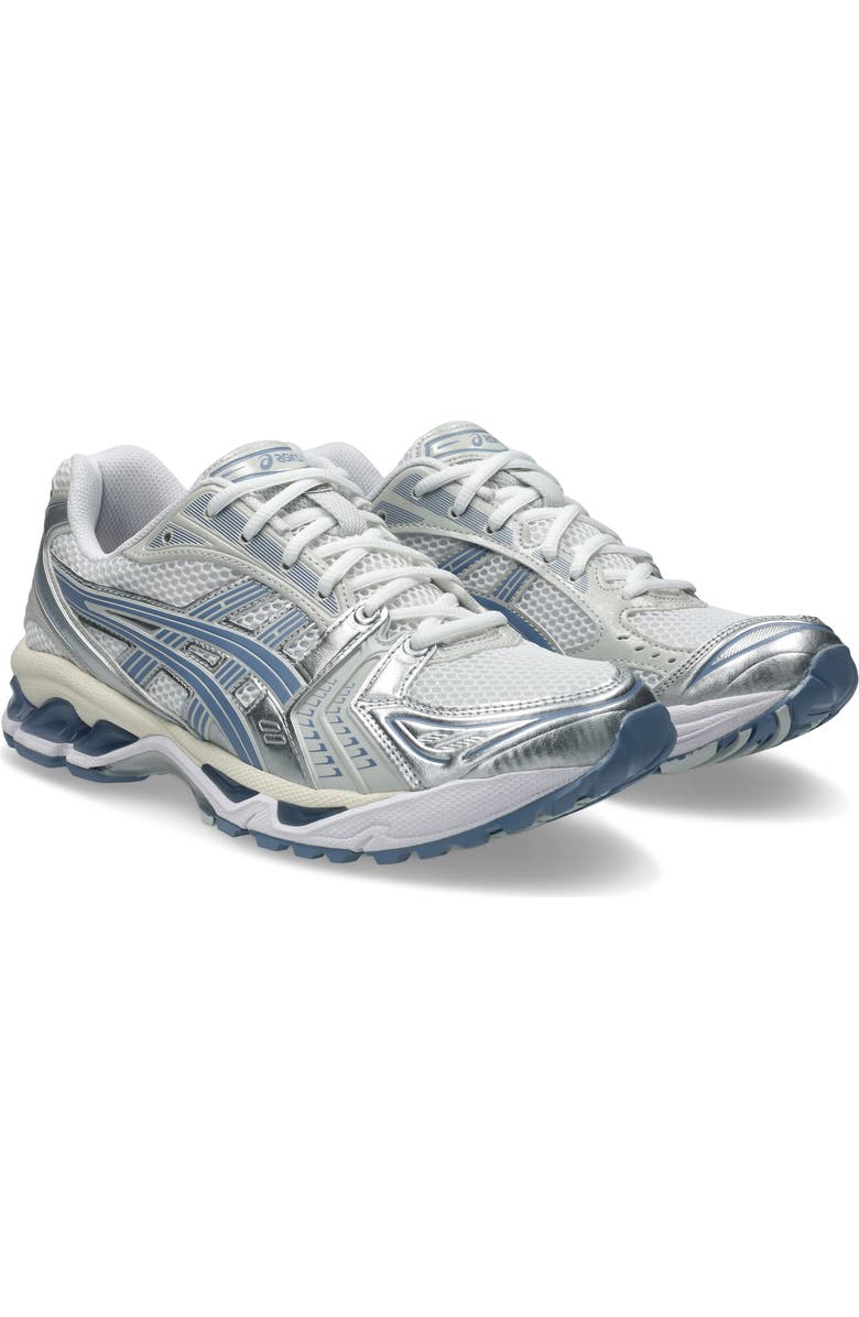 ASICS<sup>®</sup> Gender Inclusive GEL-KAYANO<sup>®</sup> 14 Sneaker, Main, color, White/ Light Navy