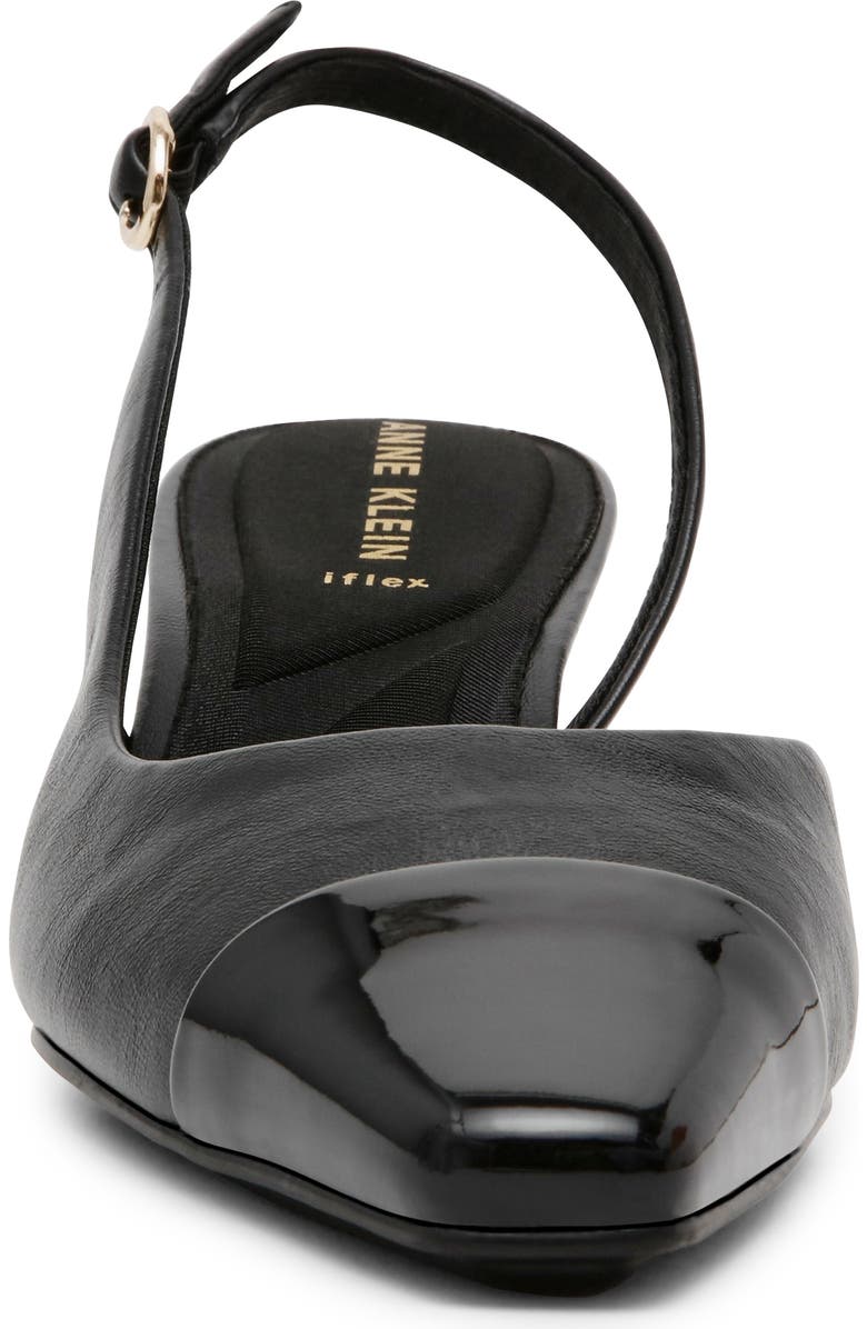Anne Klein Sadella Square Toe Slingback Pump, Alternate, color,