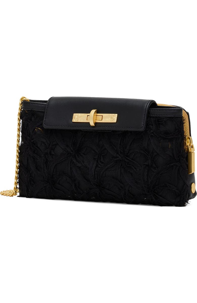 HAMMITT Small Midsummer Clutch, Alternate, color, Midsummer Night/ Brushed Gold