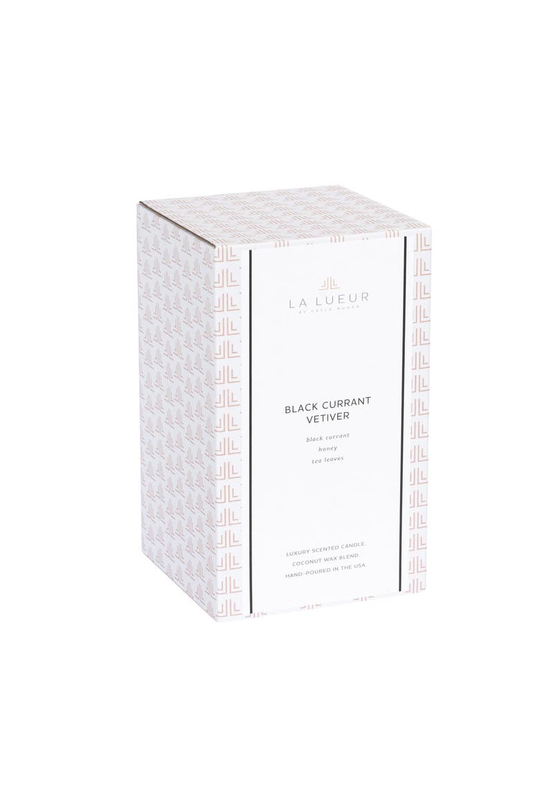 Black Currant Vetiver Candle, Alternate, color, Black