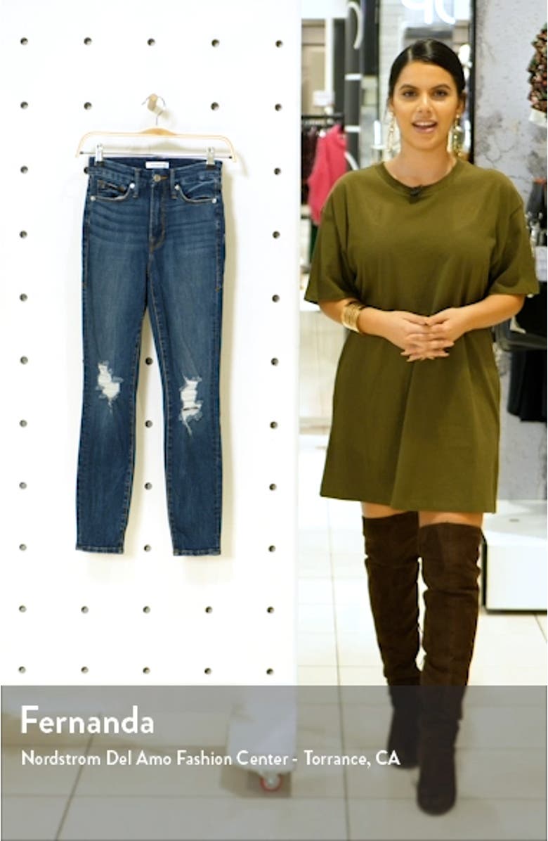 Good Legs Crop Skinny Jeans, sales video thumbnail