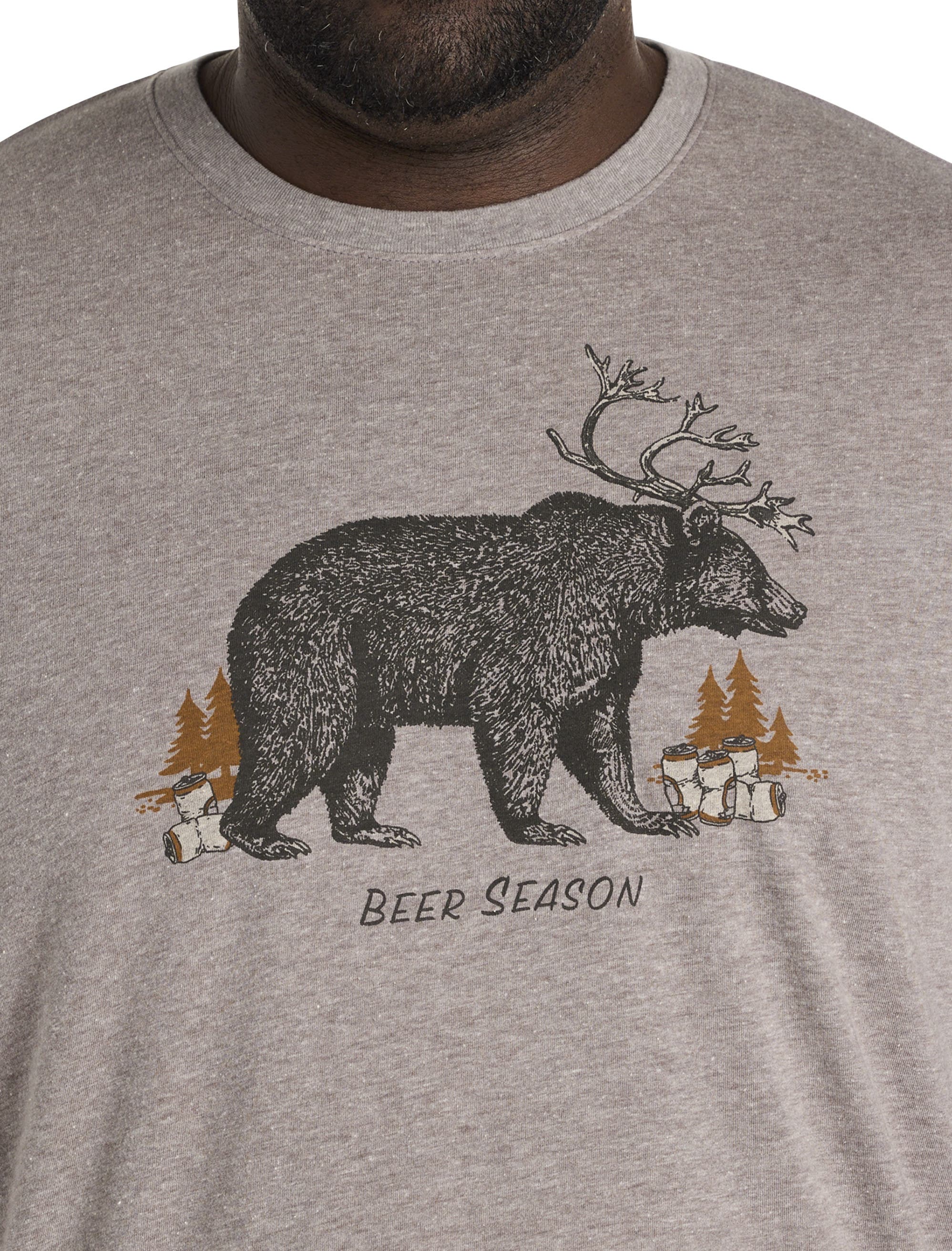 Lucky Brand Big & Tall Beer Bear Graphic Tee (Men) | Nordstrom