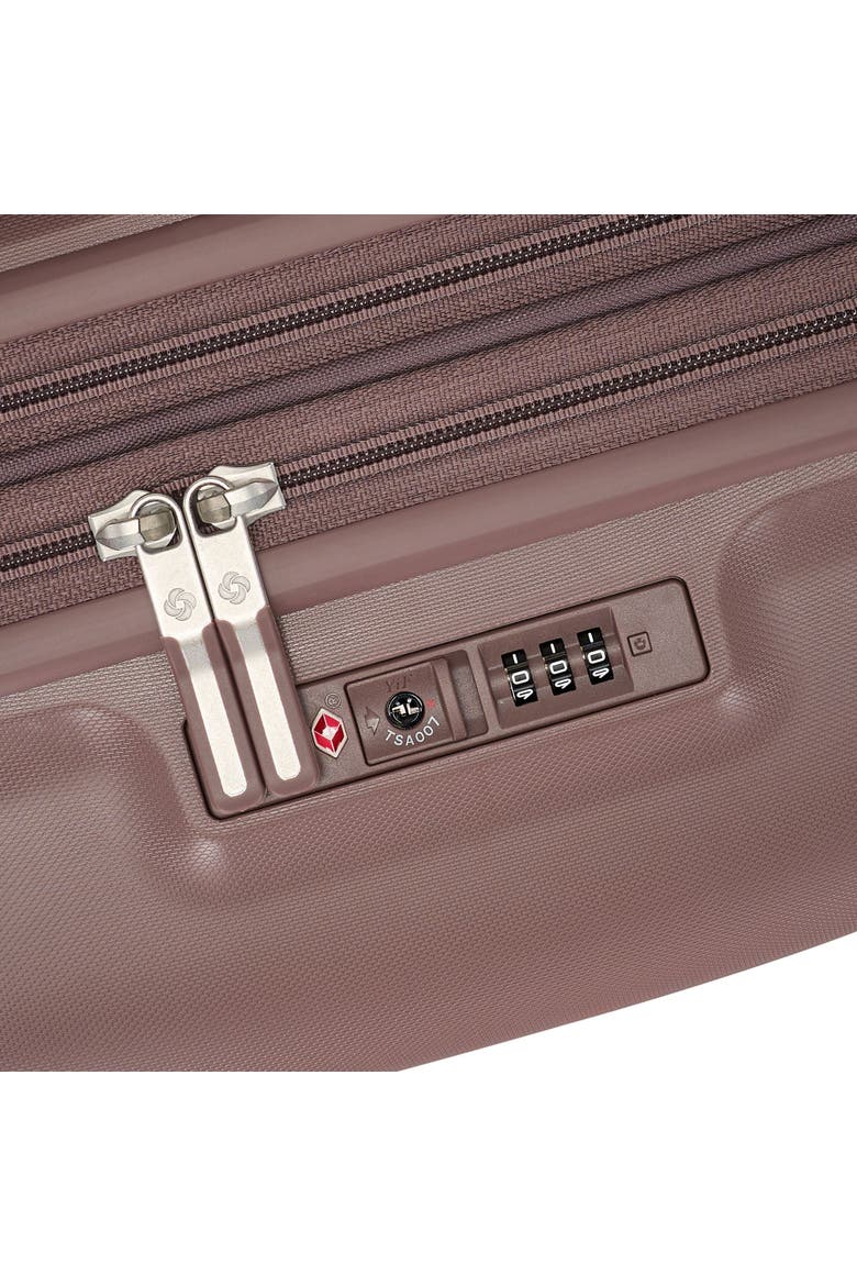 Elevation Plus 28" Large Checked Spinner Luggage, Alternate, color, Chocolate Mauve