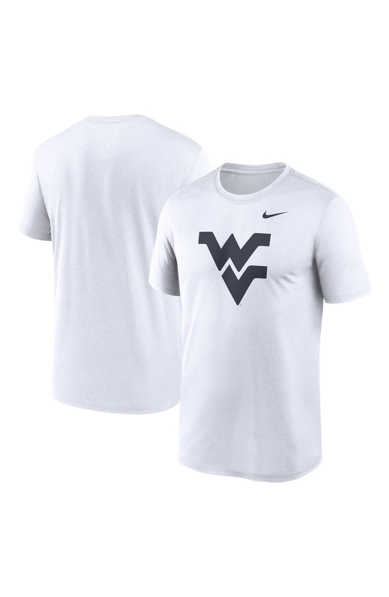 Nike Men's Nike White West Virginia Mountaineers Primetime Legend Logo T-Shirt, Alternate, color, White