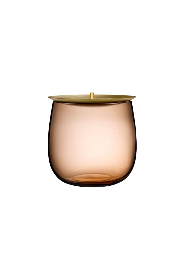 Beret Storage Box, Large, Main, color, Caramel
