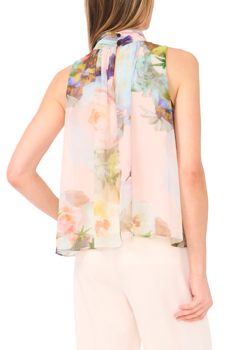 Jalen Floral Top, Alternate, color, MORGANITE