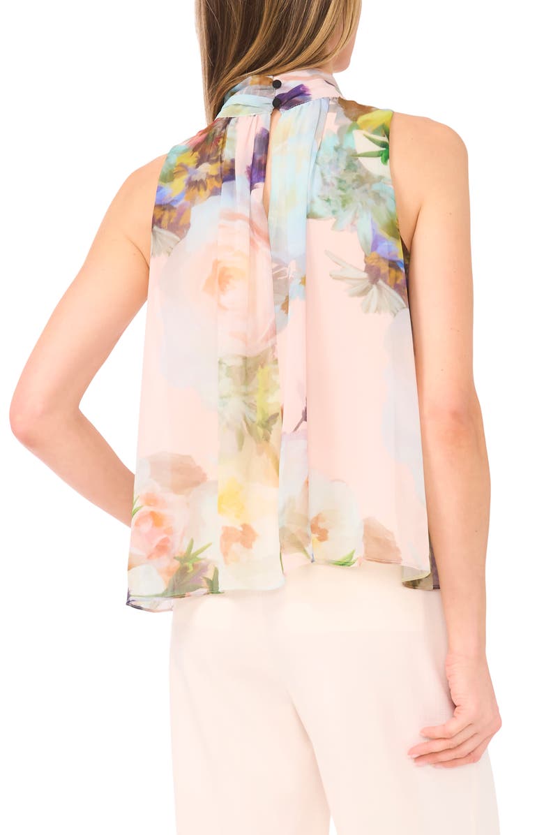Ted Baker Jalen Floral Top, Alternate, color, Morganite