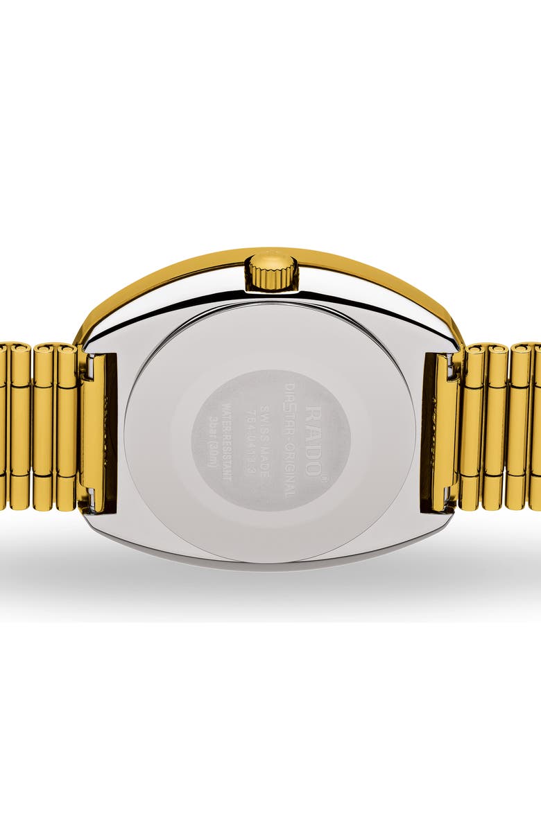 RADO The Original Automatic Bracelet Watch, 35mm, Alternate, color, Gold