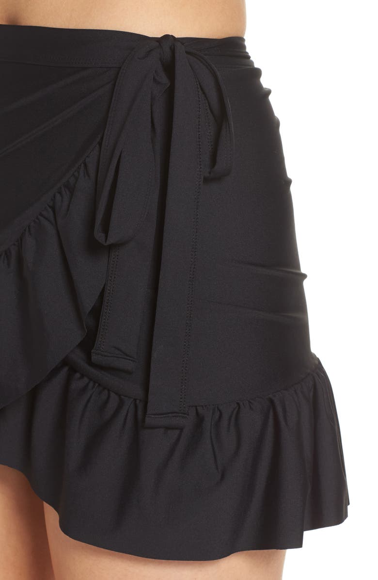 J.Crew Cover-Up Wrap Skirt, Alternate, color, 